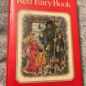 The Red Fairy Book by Andrew Lang 1976 KEYSTREL EDITION Hardcover w/ Dust Jacket